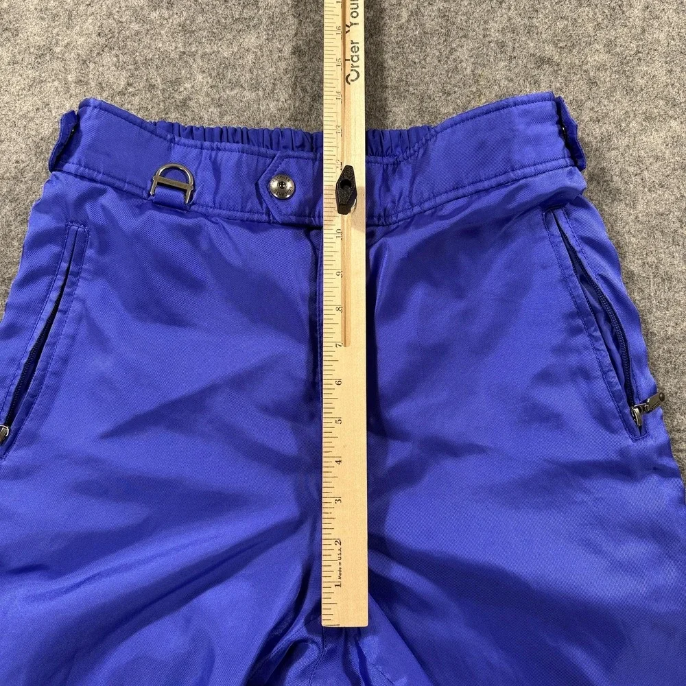 Vintage Descente Snow Pants Mens 36 Blue Entrant‎ SC Insulated Ski Snowboard 90s